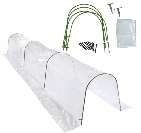 MINI SZKLARNIA OGRODOWA WYM. FOLII 1,8 x 10 M *5917