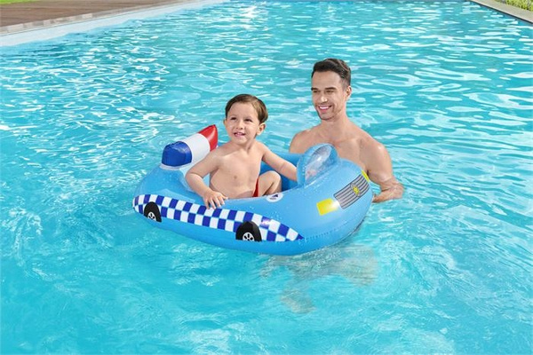 PONTON INFLATABIL PENTRU COPII MAȘINA DE POLIȚIE 97cm x 74cm *2438