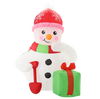 INFLATABLE SNOWMAN LED 180 CM