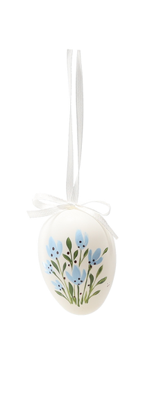 KPL. 6 JAJEK WIELKANOCNYCH 6 CM W KWIATY MIX WZORÓW TUBA *9465