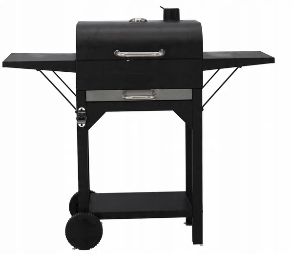 CHARCOAL GRILL WITH COVER GRATE AND WHEELS