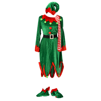 ŽENSKÝ 5-DIELNY ELFA OUTFIT *6897