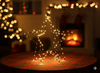 CHRISTMAS DECORATION - CHRISTMAS STAR 120 LEDS WARM WHITE