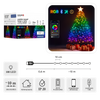 SMART LED ŽIAROVKY 100L MULTIKOLOR, USB, S DIAĽKOVÝM OVLÁDAČOM, DĹŽKA 10 + 0,6 M *8233
