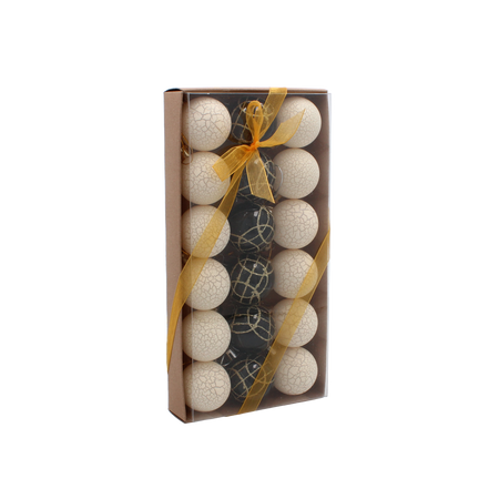 Set de 18 globuri de Crăciun de 4 cm *5447