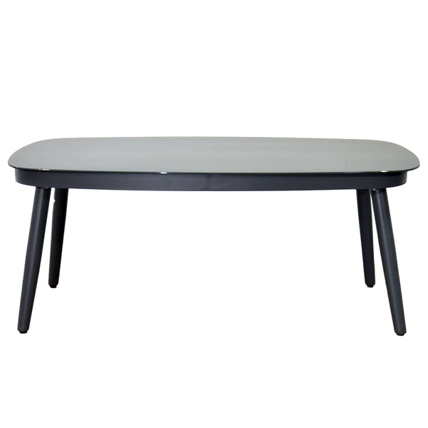 SADA HLINÍKOVÝCH NÁBYTKŮ ( SOFA + 2 KRESLA + STÔL ) ŠEDÁ + ŠEDÉ VANKÚŠE *8151