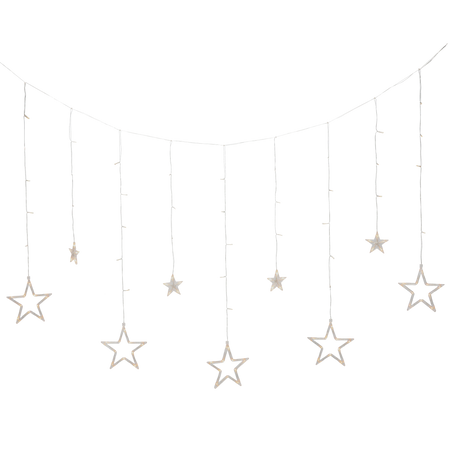 LED STAR LIGHTS 138L WARM WHITE