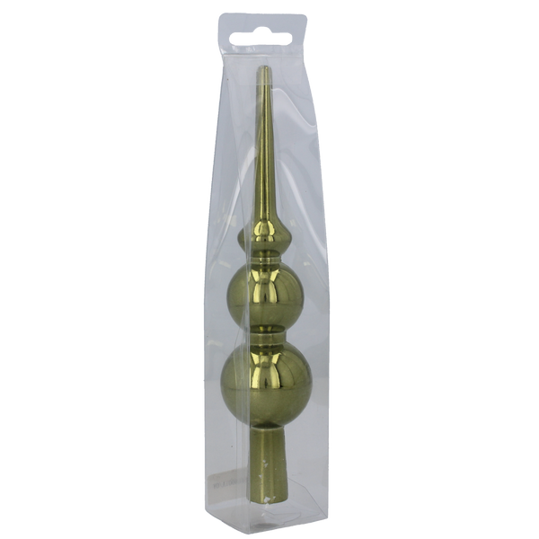 TREE TOPPER 20 CM OLIVE/COPPER/GRAPHITE