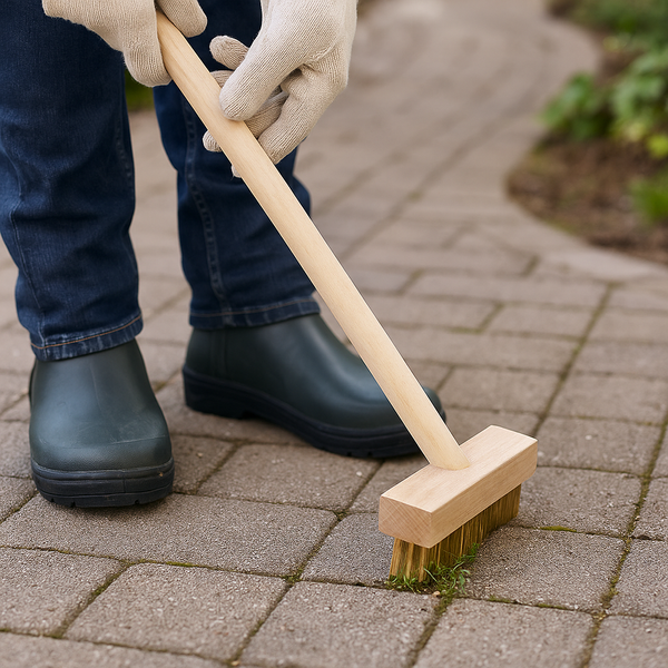 SZCZOTKA DO CHWASTÓW/ KOSTKI BRUKOWEJ 120 CM *4328