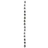 GARLAND 2.7 M BEADS 5 MM RED/GOLD/SILVER