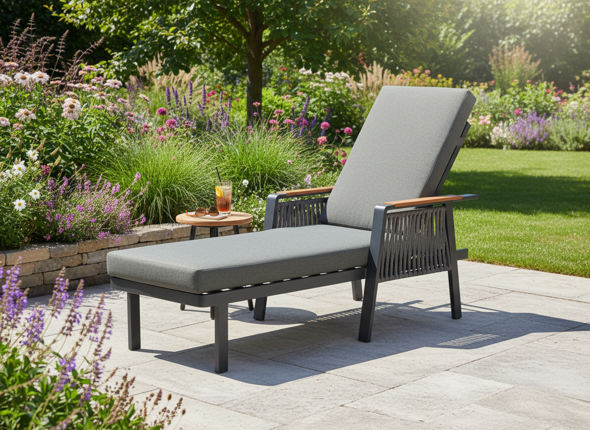 LEŻAK OGRODOWY ALUMINIOWY "SKOPJE" 200 x 70 x 32/83 CM SZARY pol_pl_LEZAK-OGRODOWY-ALUMINIOWY-SKOPJE-200-x-70-x-32-83-CM-SZARY-8116-9060_1