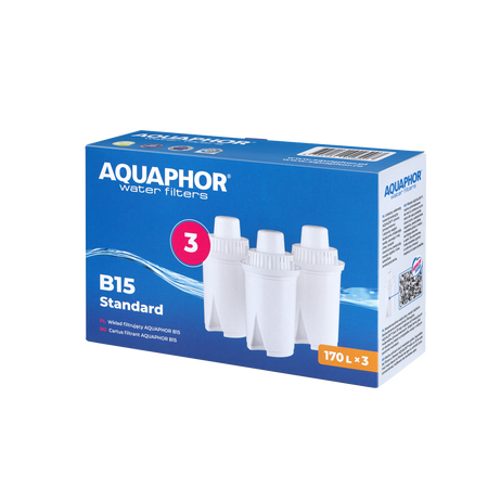 KPL. 3 WKŁADÓW  AQUAPHOR B15  STANDARD  *6207