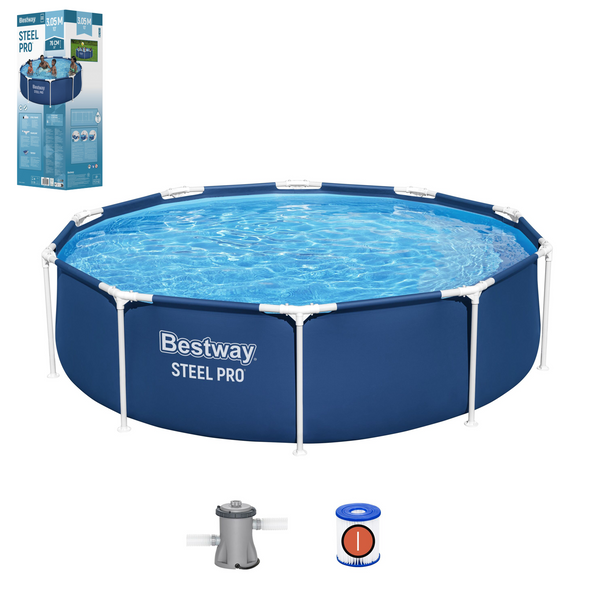 PISCINA CADRU 305 x 76 CM (PISCINA, POMPĂ DE FILTRARE) 