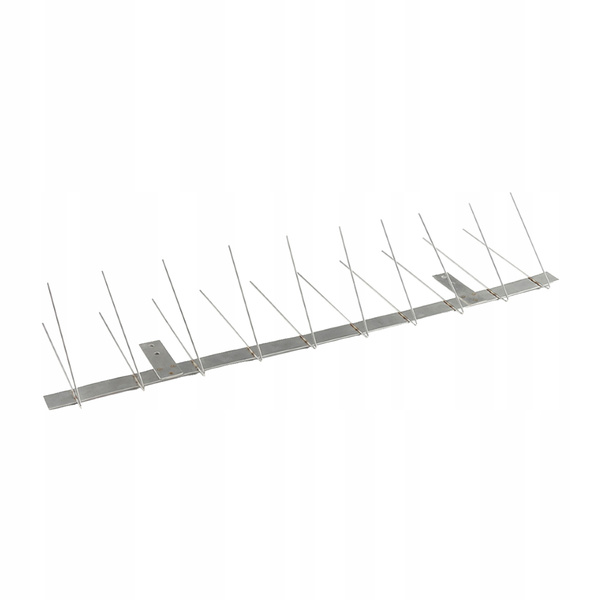 BIRD SPIKES 50 CM 20 SPIKES FOR GUTTER pack=12pcs