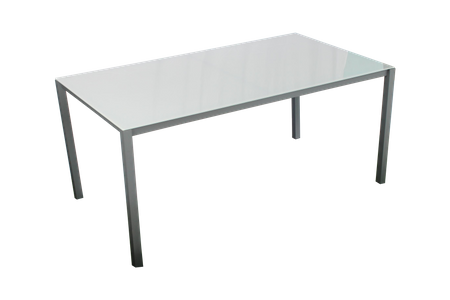 GARDEN TABLE - GREY - 150x80x74 cm *0884