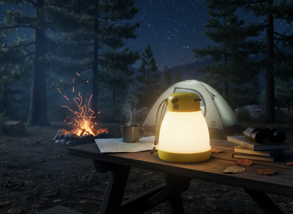LAMPA KEMPINGOWA AKUMULATOROWA LED