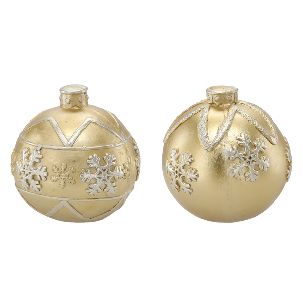 FIGURĂ DE NAȘTERE – BOMBĂ DE AUR MIX DE MODELE 21,5 x 21,5 x 21,5 CM ambalaj=1 buc *4954