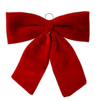 ČERVENÁ VIANOČNÁ STUHA 70 CM *3122