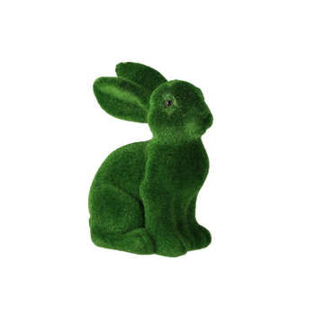 EASTER DECORATION - BUNNY GREEN 10 x 7 x 15 CM