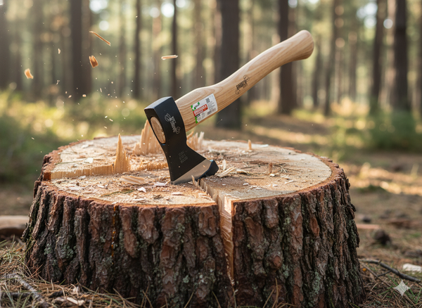 TOPOR CRAFT 600 GR CU MÂNER DIN LEMN 36 CM 