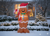 INFLATABLE GINGERBREAD MAN LED