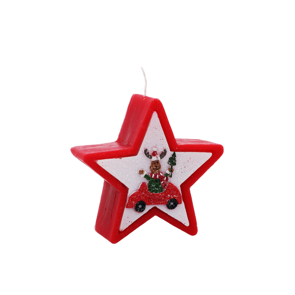 STAR CANDLE 10 x 3.8 x 10 cm