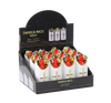 LED SVIECA RICO 12,5CM S BATÉRIAMI BIELA+ZLATÁ ČERVENÝ PLAMEŇ*7866