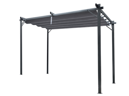 PERGOLĂ GRĂDINĂ GRI 3 X 4M 2,95 x 3,95 x H2,3m *5699