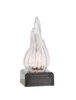 LED FLAME INSERT WITH CROSS 3974