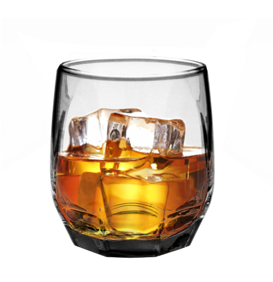 KPL.6 SZKLANEK DO WHISKY 310 ML DIAMOND *0324