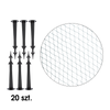 Ochranná síť proti ptákům 10m x 15m (4g/m2) + 20 kolíků k upevnění zelená *0472