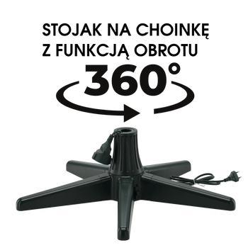 ROTATING CHRISTMAS TREE STAND 3.2 CM *7564