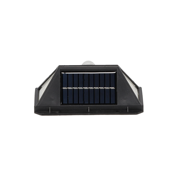 LAMPA SOLARNA 13,5 x 5,5 x 9,7 CM KINKIET Z CZUJNIKIEM RUCHU 100 LED ZIMNY BIAŁY  *6124