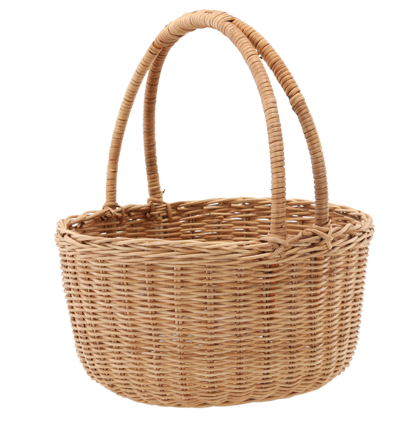 BASKET WITH HANDLE 28 x 14/33 CM