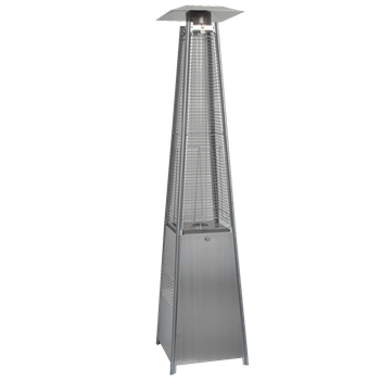 PARASOL GAZOWY KWADRATOWY ZE STALI NIERDZEWNEJ 227 CM