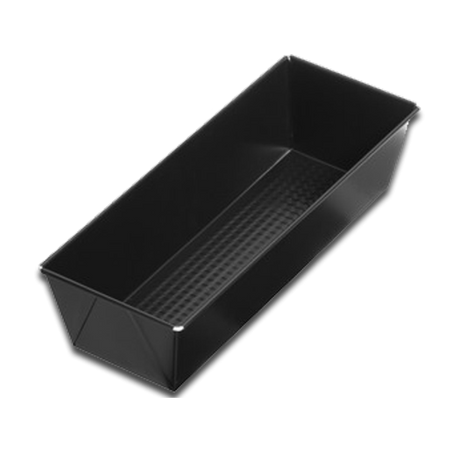 BLACHA FAKTUROWANA 35X11X7,5CM Z WARSTWĄ OCHRONNĄ NON-STICK CZARNA *1654