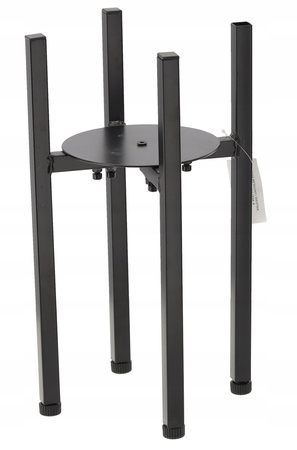 METAL STAND / FLOWER POT HOLDER 20 - 30.5 CM X 38 CM BLACK