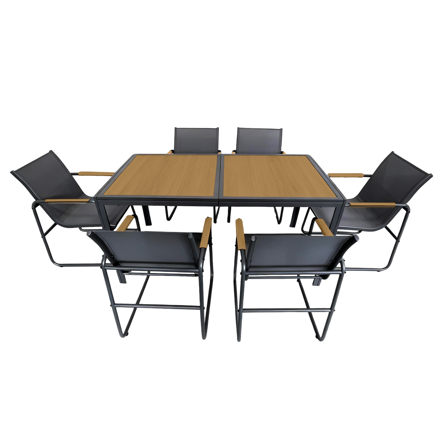 ZESTAW MEBLI OGRODOWYCH STÓŁ + 6 KRZESEŁ ANTRACYT pol_pl_ZESTAW-MEBLI-OGRODOWYCH-STOL-6-KRZESEL-ANTRACYT-3549-9050_1