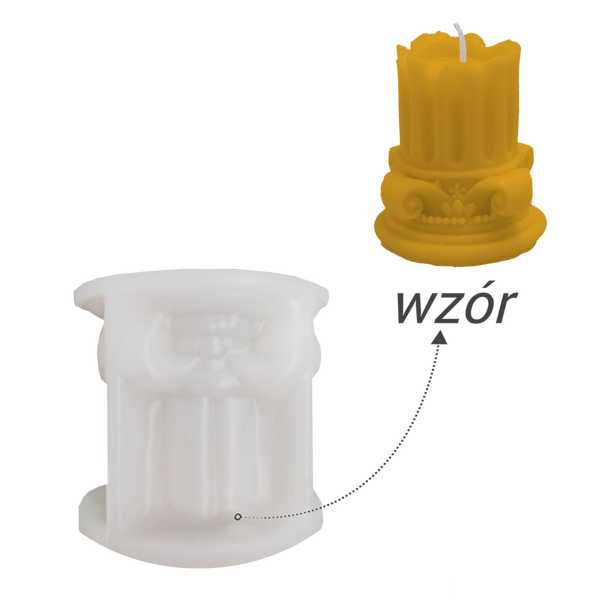 SILICONE MOULD FOR COLUMN CANDLES