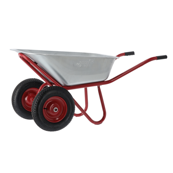 TACZKA - POJEMNOŚĆ 140 L - CZERWONA /2 koła/*0671