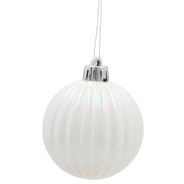 KPL. 16 BOMBEK 6 CM SILVER / WHITE *3726