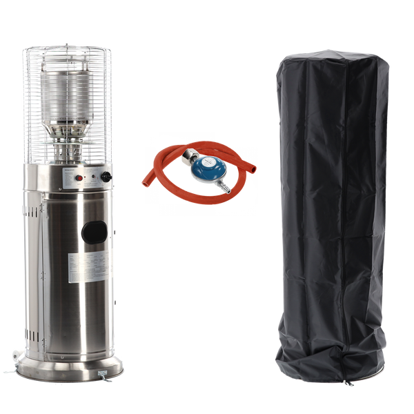 UMBRELĂ ROTUNDĂ MICĂ DIN OŢEL INOXIDABIL 136 CM*6370