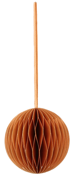 KPL. 6 ozdôb na vianočný stromček z papiera FI 8 cm mix farieb balenie=6ks *2211