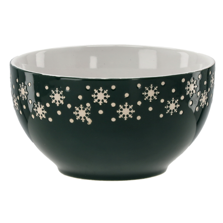CERAMIC BOWL 550 ML "CHRISTMAS" PACK=4PCS