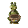 ZÁHRADNÁ NÁDOBKA - ŽABKA S KLOBÚKOM 23,5 x 22 x 32,5 CM *7195
