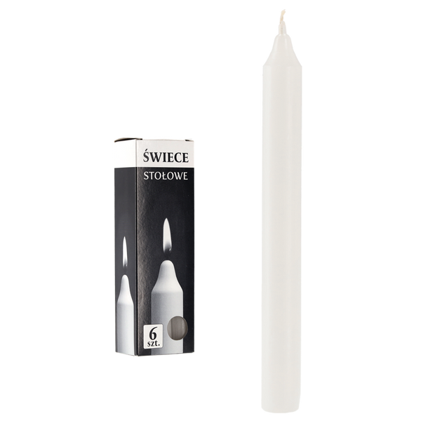 TABLE CANDLE A6 WHITE 87607281