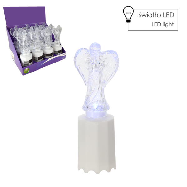 INSERT LED ÎNGER BLUE CU BATERII ANG2*7255