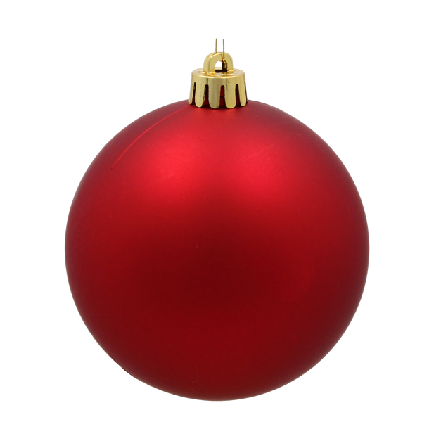 KPL. 12 BOMBS 8 CM RED / GOLD / SILVER *3757