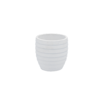 CEMENT COVER FOR POT 12 x 12 x 12 CM WHITE