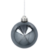 SET OF 30 BAUBLES 6 CM OLIVE/COPPER/GRAPHITE